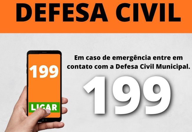 ALERTA AMERELO DEVIDO AS CHUVAS