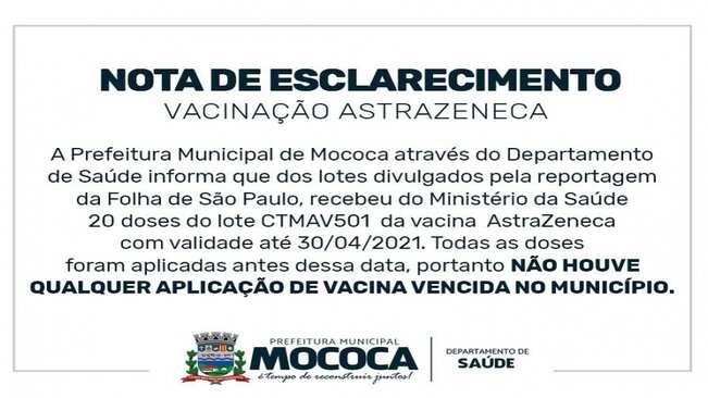 ATENÇÃO !